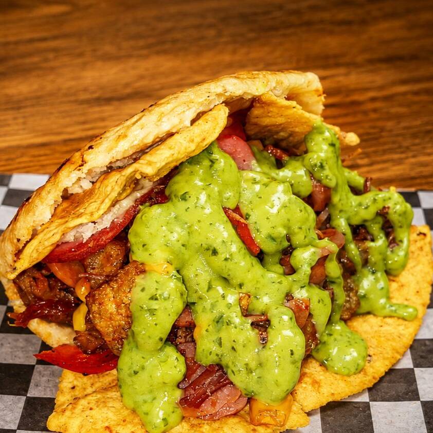 Arepa Especial Mexicana