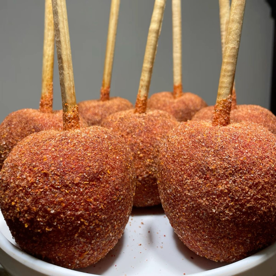 Manzana con chile