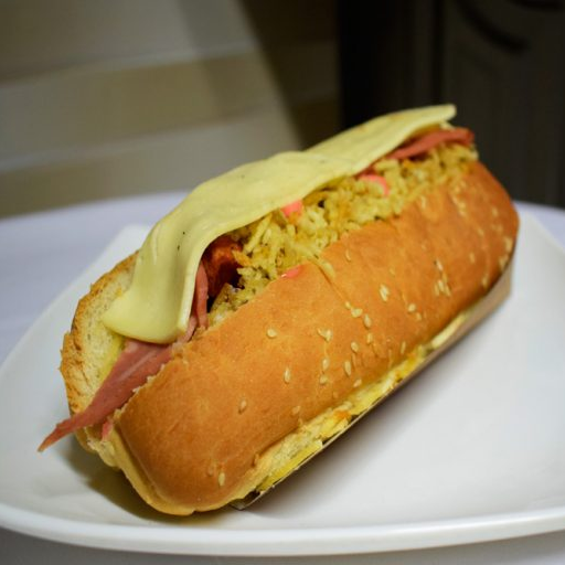 Perro Sencillo Mega Salchicha