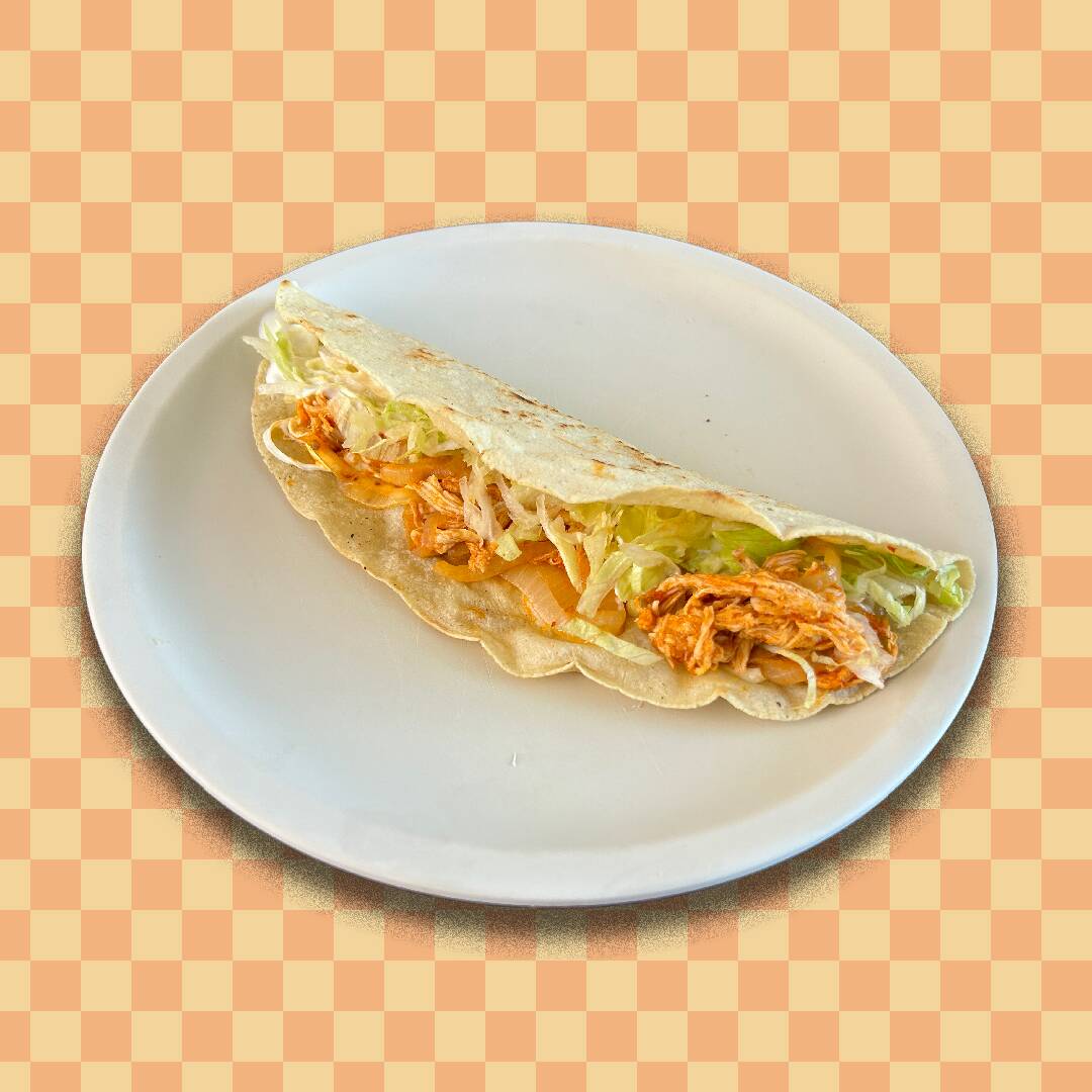Quesadilla de Tinga de Pollo