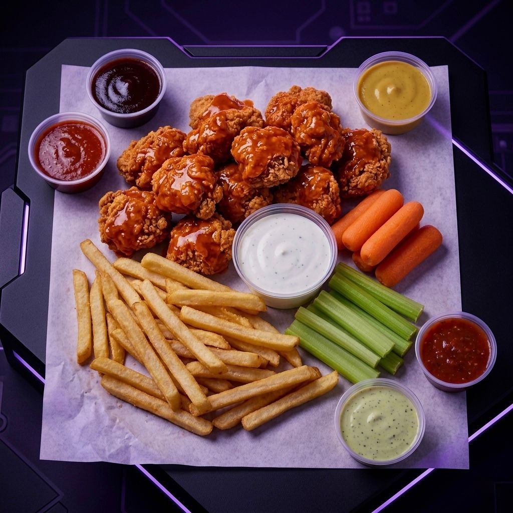 Boneless Wings 500g.