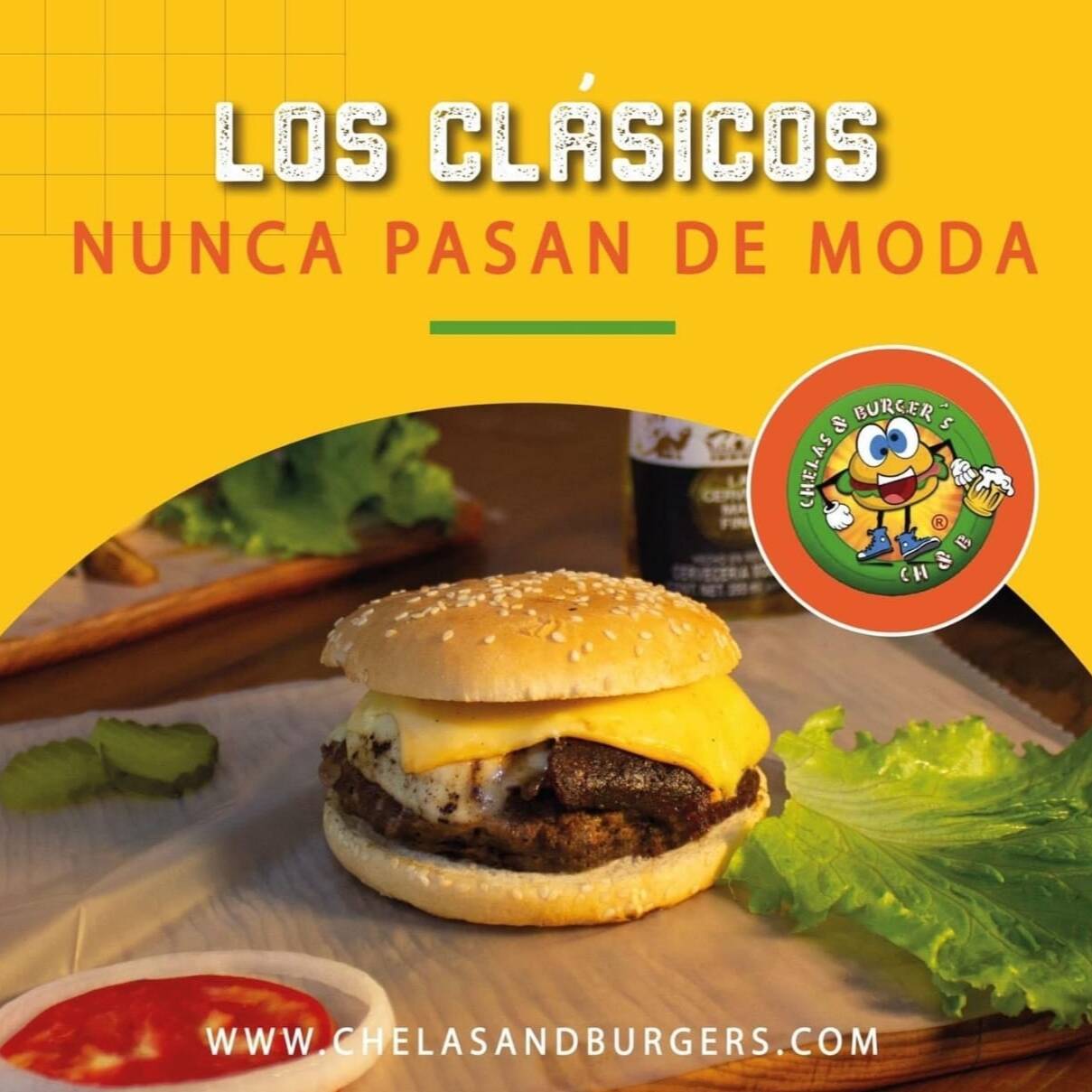 Tres Quesos Burger
