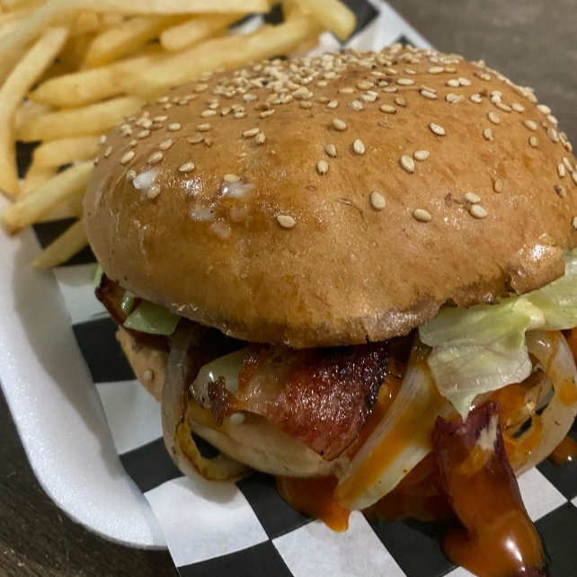 HAMBURGUESA BUFFALO "HOT"