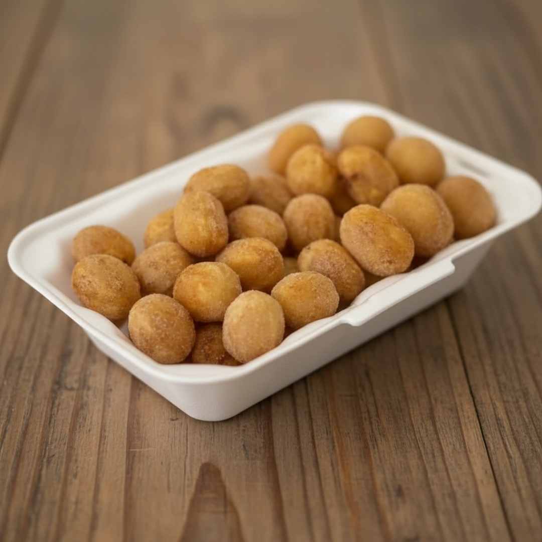Aqui é assim: churros preparados na hora do pedido, crocantes por fora, macios por dentro e recheados sem miséria!
Usamos doce de leite de qualidade e caprichamos na quantidade — porque sabor bom é sabor que transborda!
Não é Bubbaloo, mas a explosão de sabor na boca é garantida!