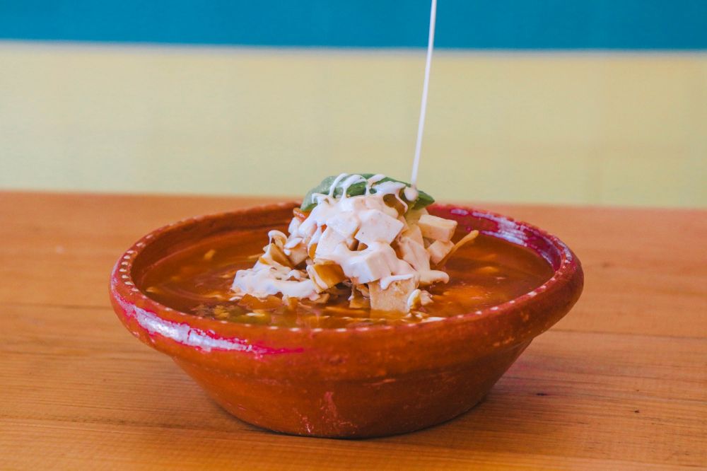 Caldo de tortilla