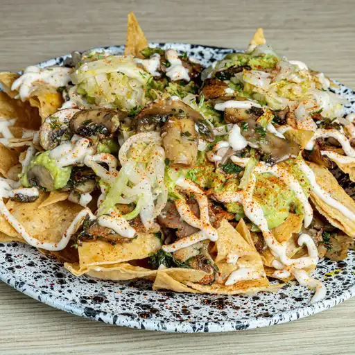Nachos con Setas