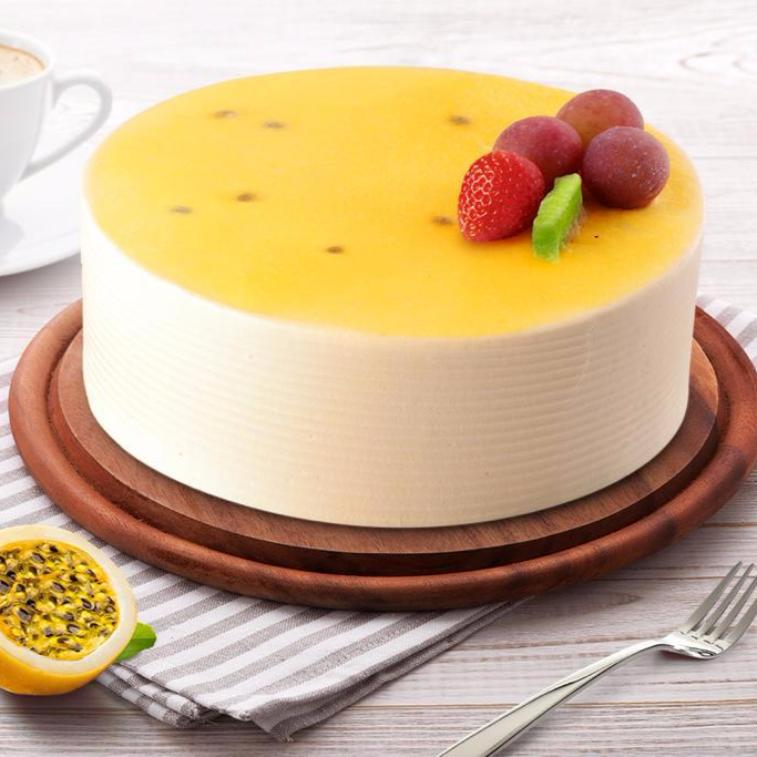 Pastel Helado de Maracuyá