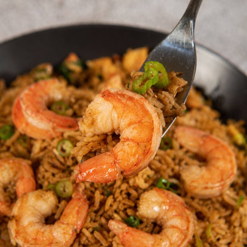 Arroz con langostinos 3-4 pers.