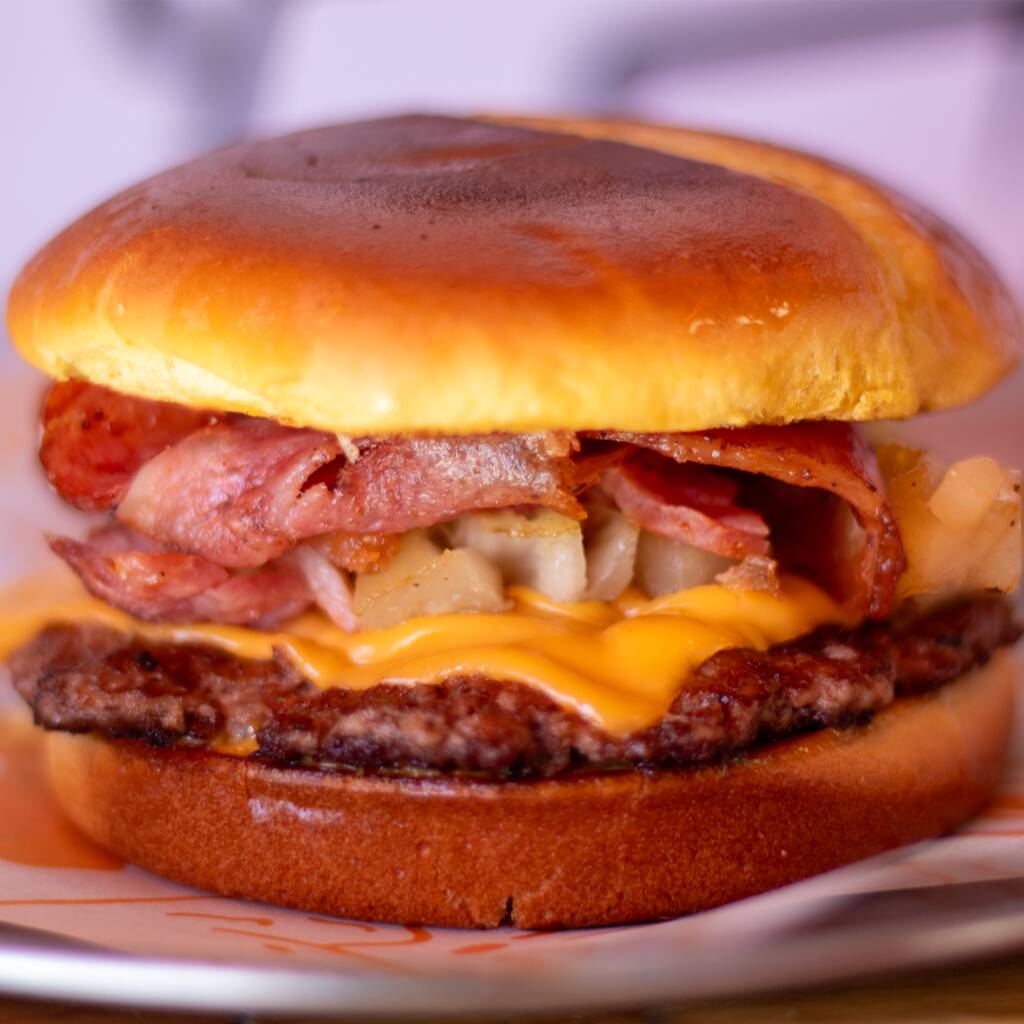 Hamburguesa Aloha Smash
