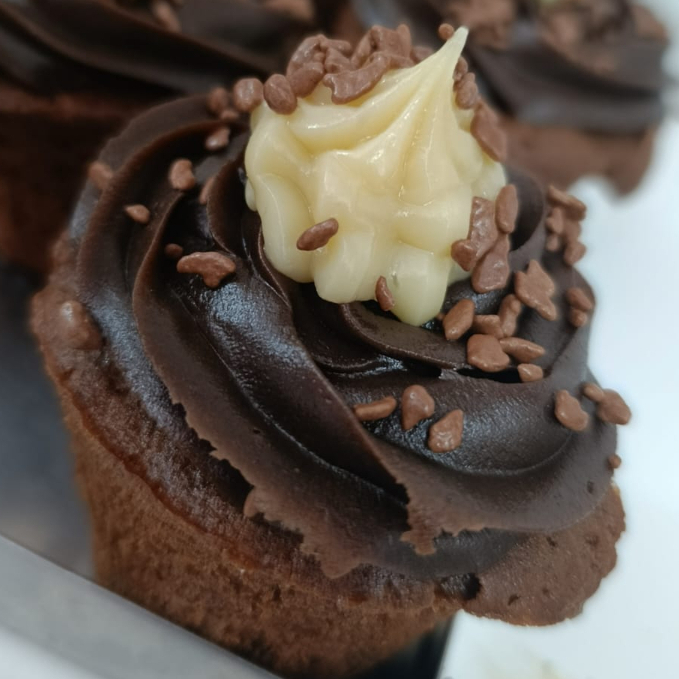 Cupcake de chocolate