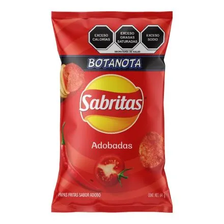 Sabritas Botanota Papas Fritas Adobadas