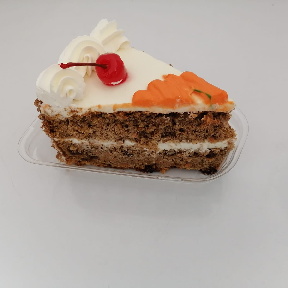 Rebanada de Pastel de Zanahoria