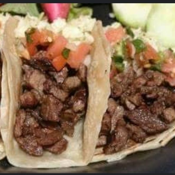 Taco de carne asada