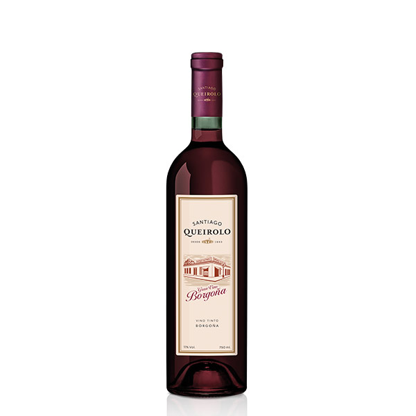 Vino Santiago Queirolo Borgoña Bot 750 Ml.