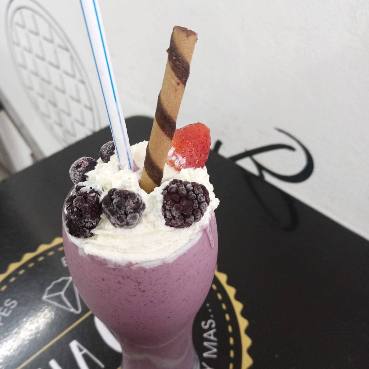 Frappé de Frutos Rojos