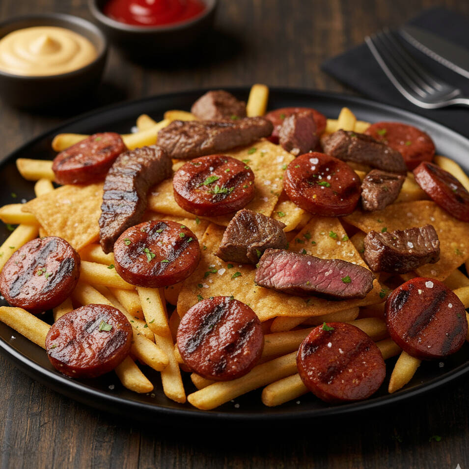 SALCHIPAPA ARRACHERA