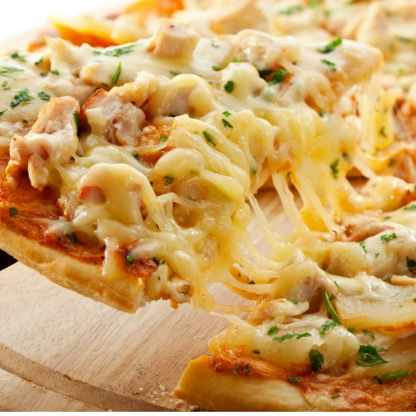 Pizza Tradicional de Pollo Personal