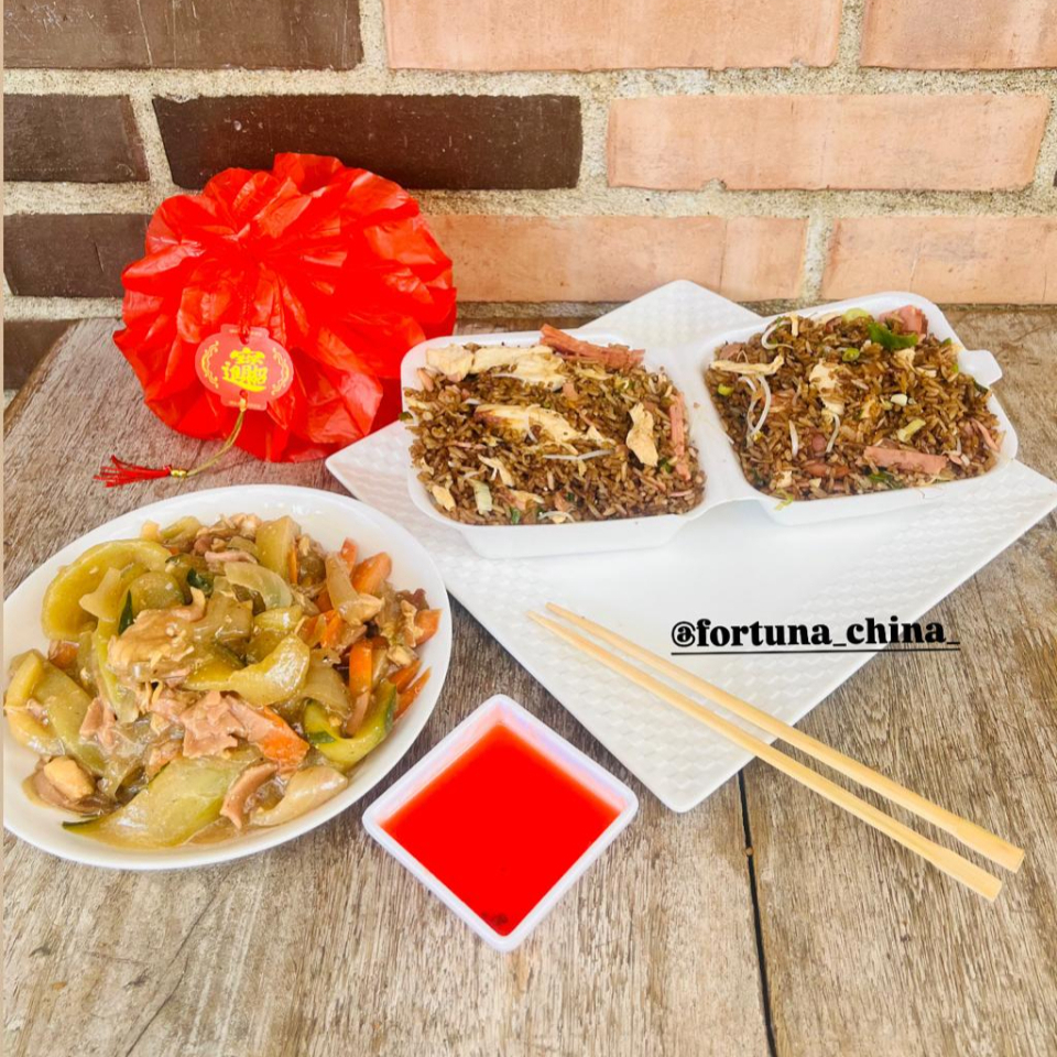 Combo 2, Arroz Chino más Chop Suey Personal