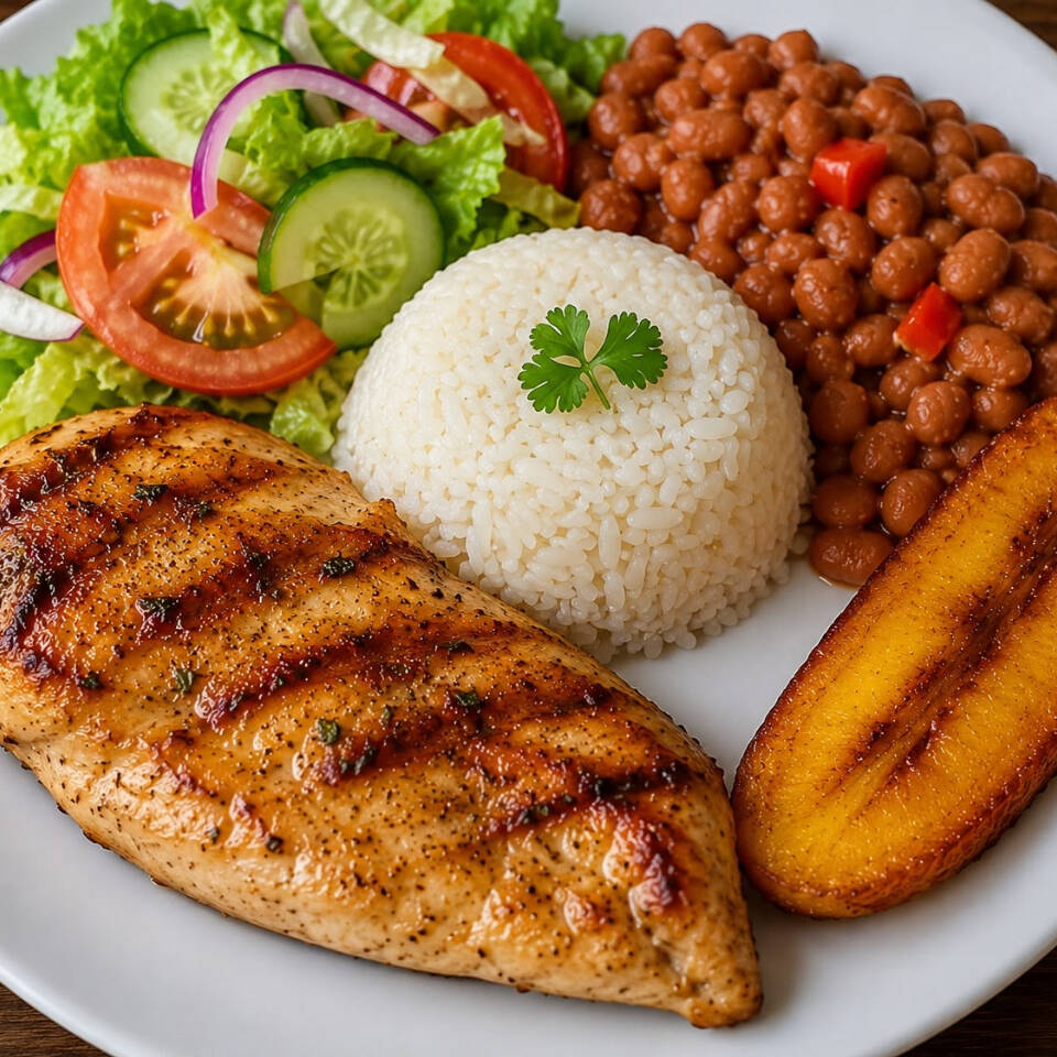 FILETE DE PECHUGA A LA PLANCHA