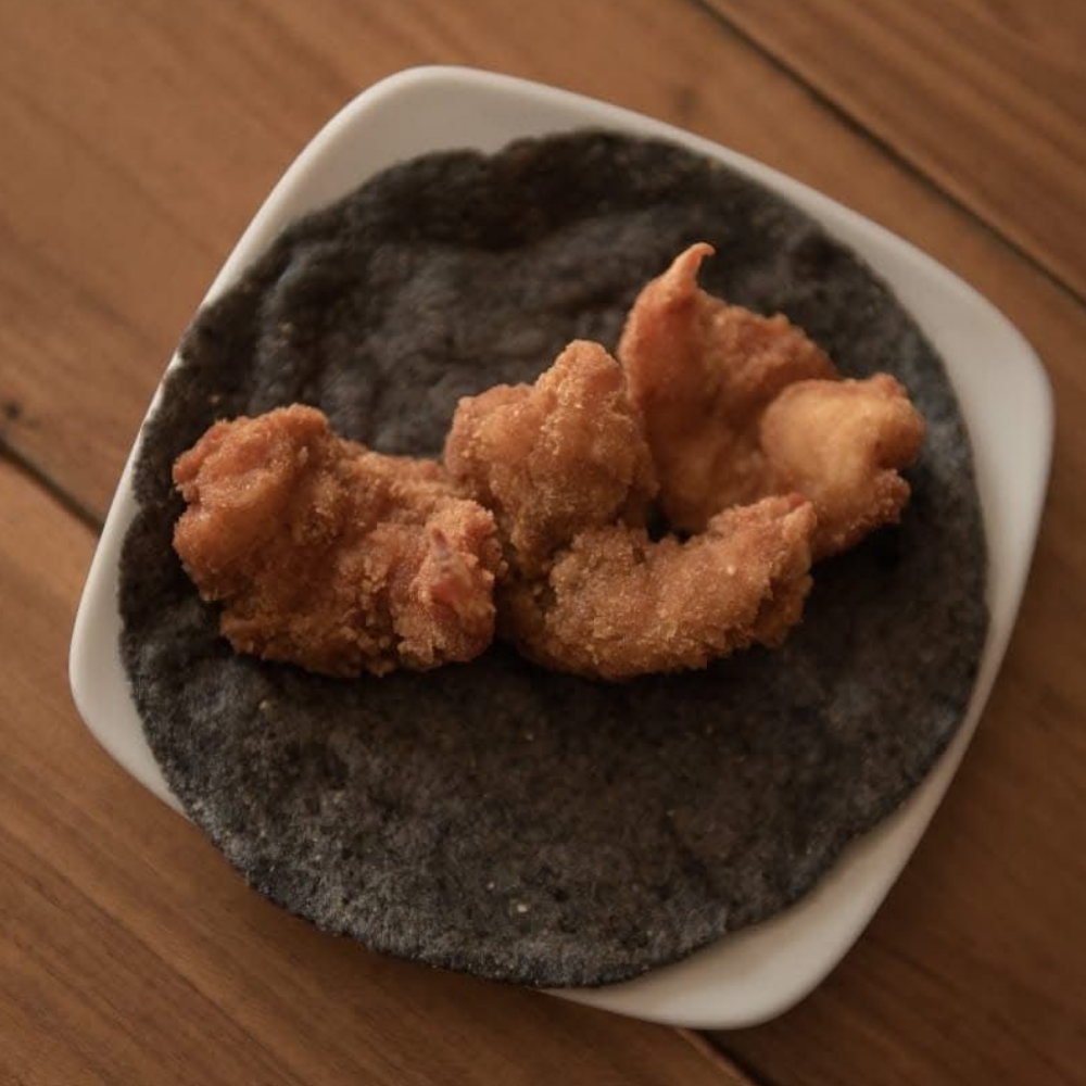 TACO CAMARON EMPANIZADO