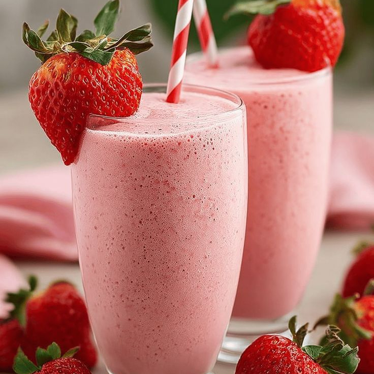 BATIDO DE FRESA 1/2L