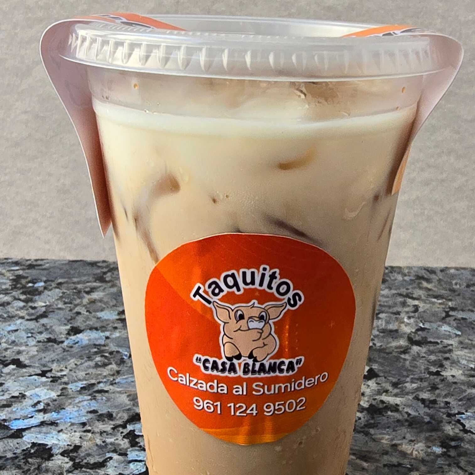 Latte Frío con café de Chiapas
