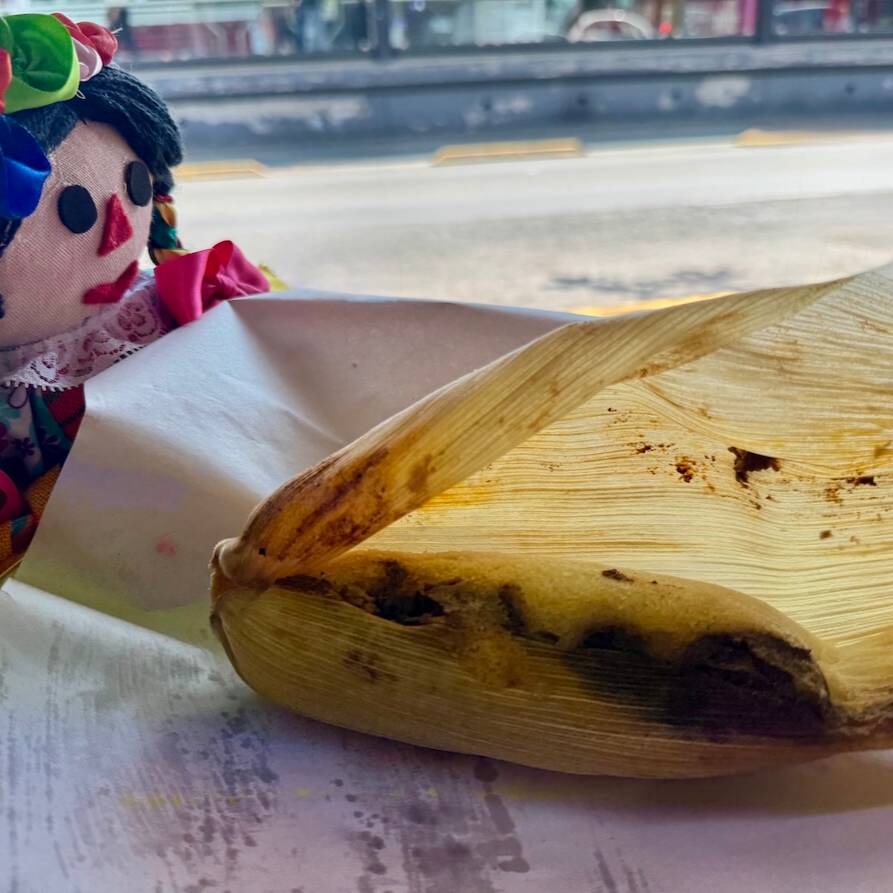 Tamal Tradicional Mole