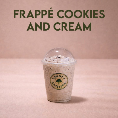 Frappé de Cookies and Cream