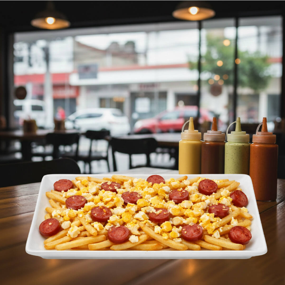 Salchipapa la Raviosa