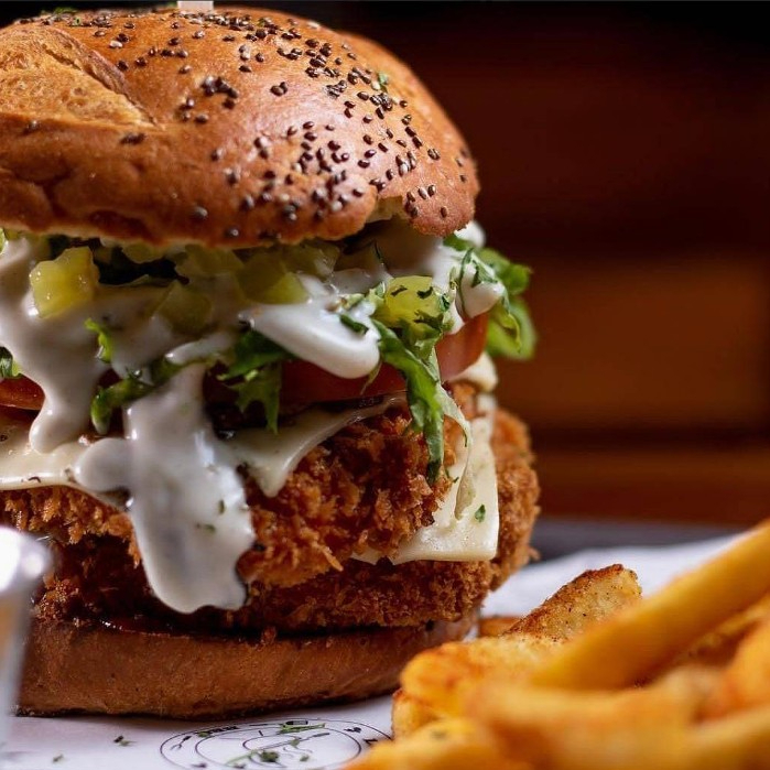 Hamburguesa de Pollo Crispy