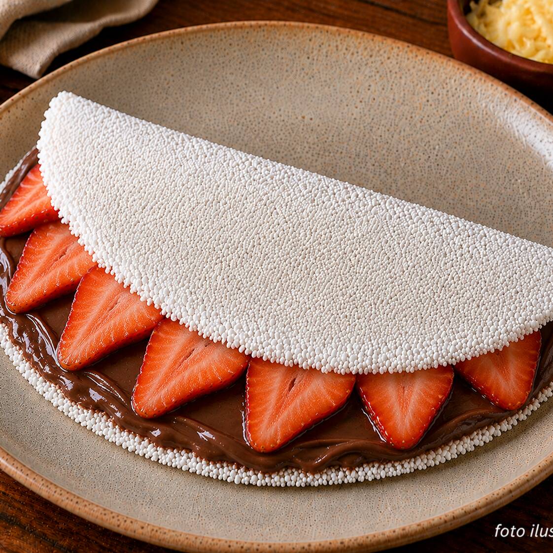 Chocolate Com Morango