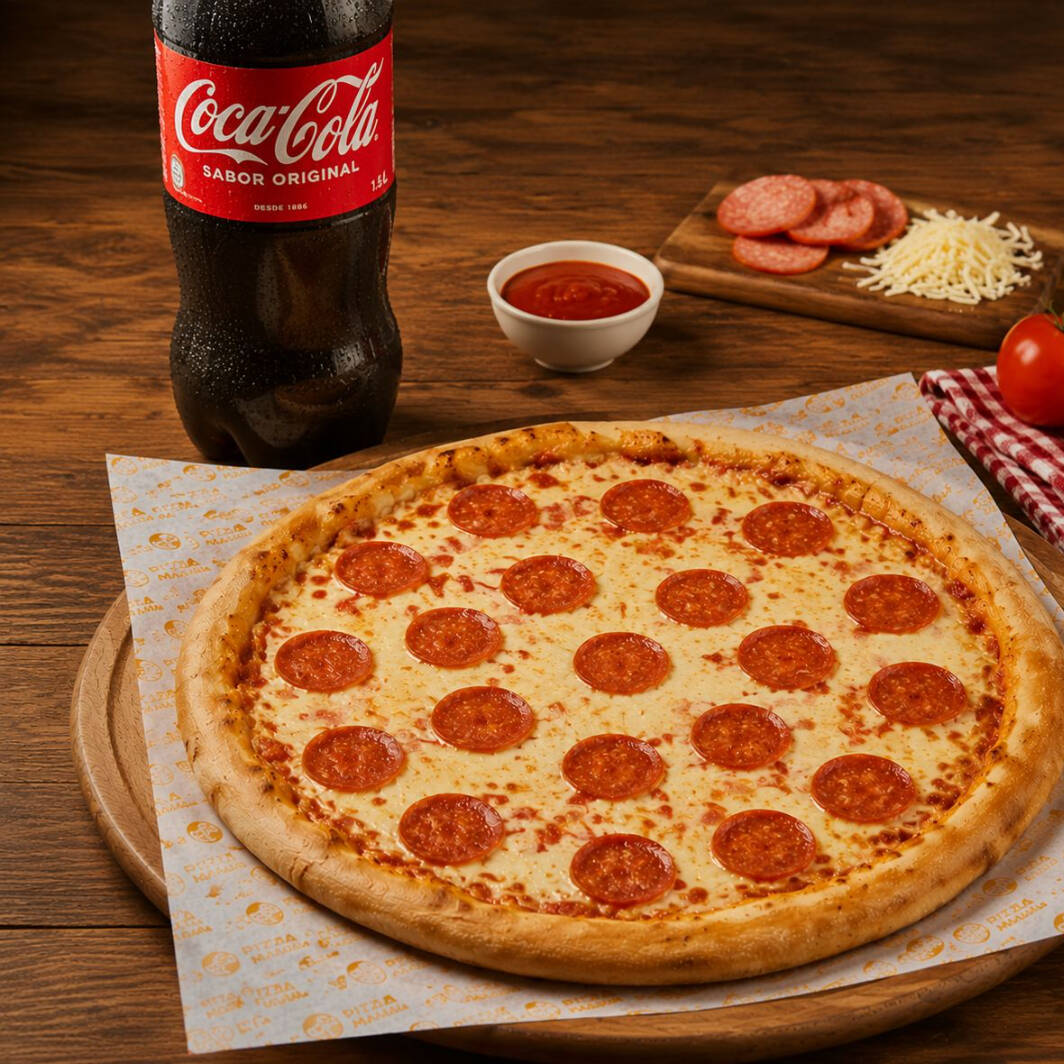 Combo de Pizza Grande Pepperoni