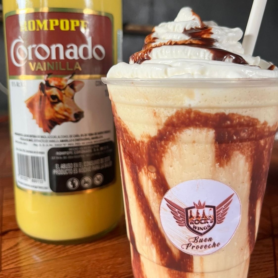 Frappé de rompope