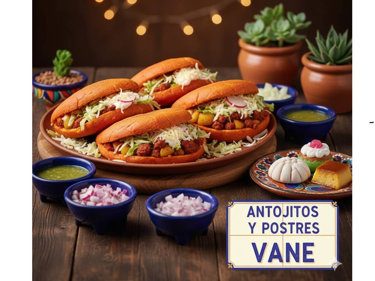 ANTOJITOS Y POSTRES VANE