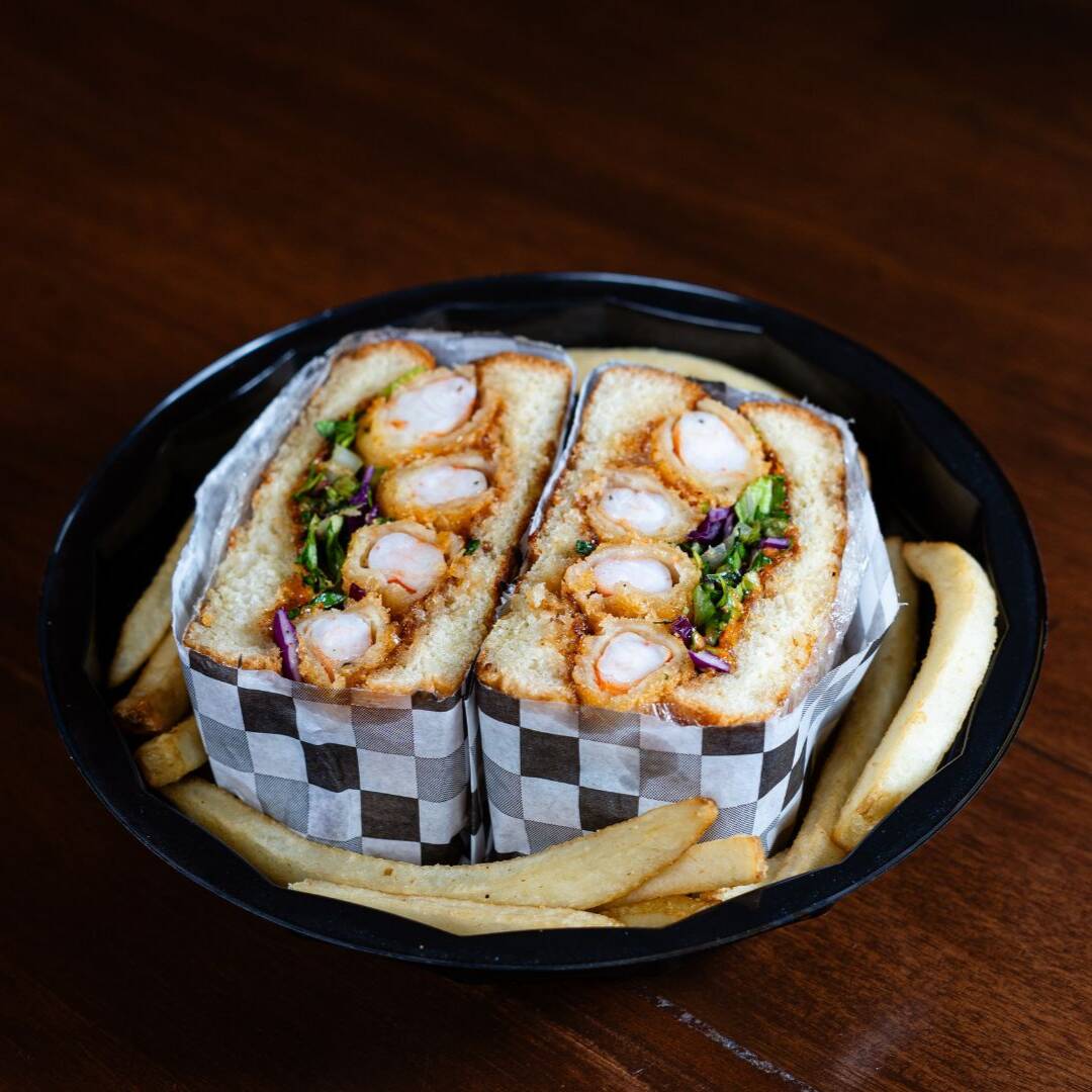 Camarón Crunch Sando