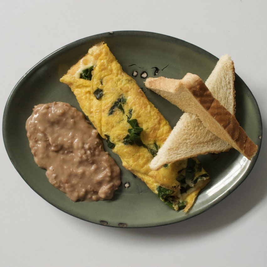 Omelette de Jamón de Pavo