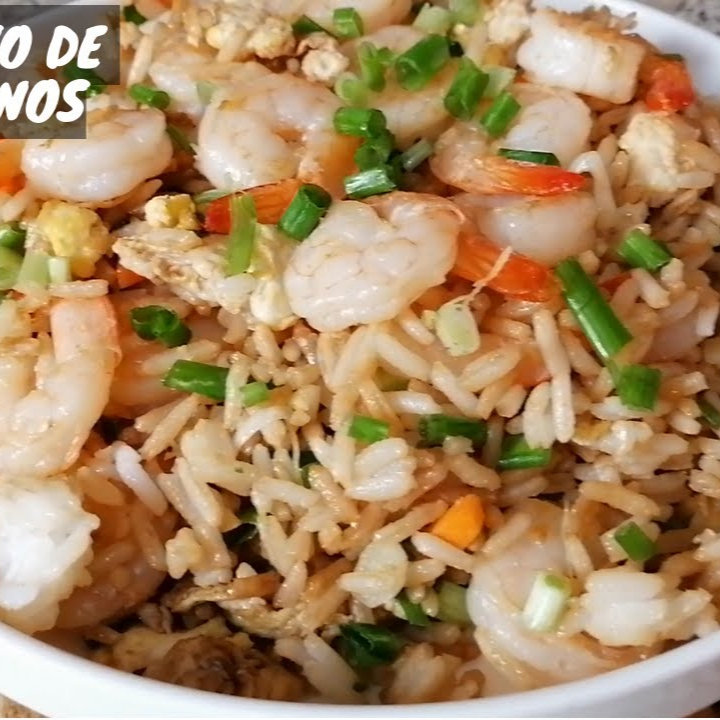 Chaufa con Langostino