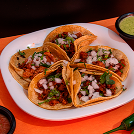 Orden de Tacos de Chorizo 5 pza