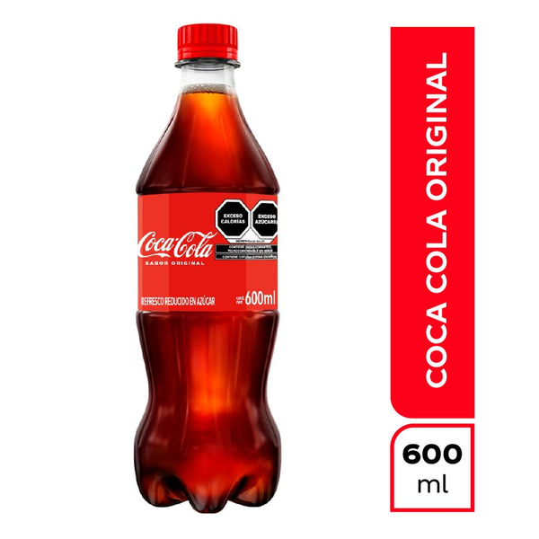 COCA-COLA Sabor Original 600 Ml