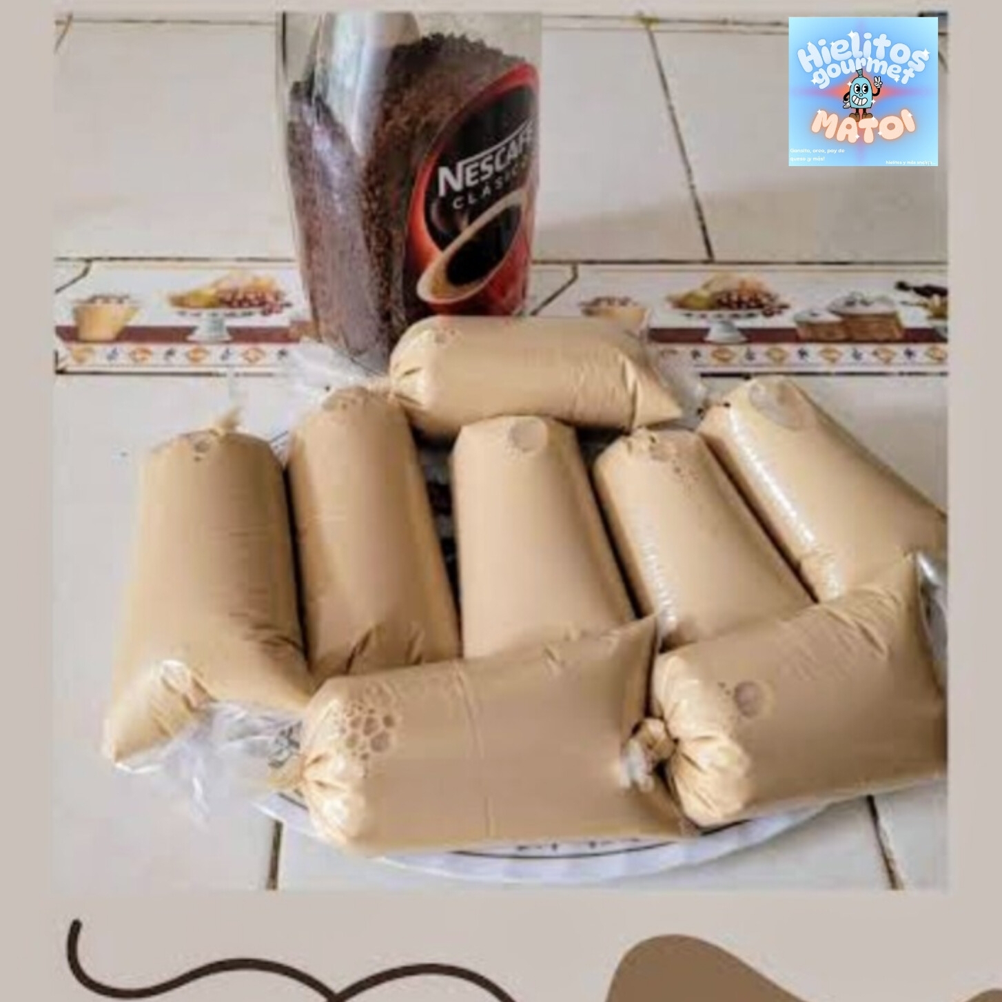 Hielito de capuchino