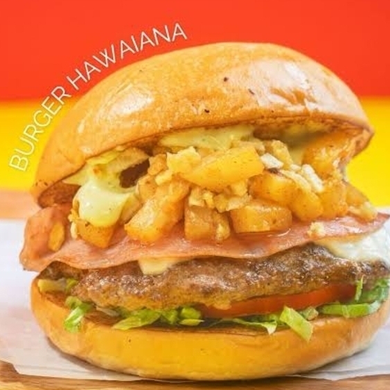 HAMBURGUESA HAWAIANA