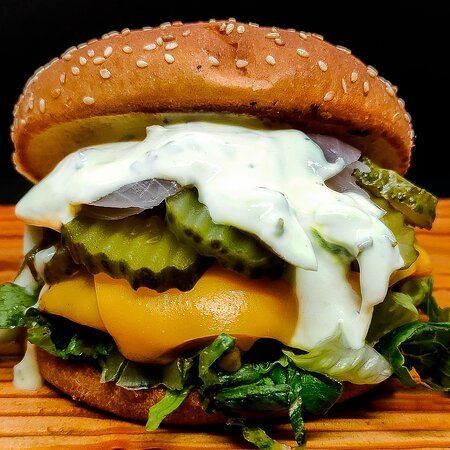 🍔Hamburguesa a la Ranch Grande🍔