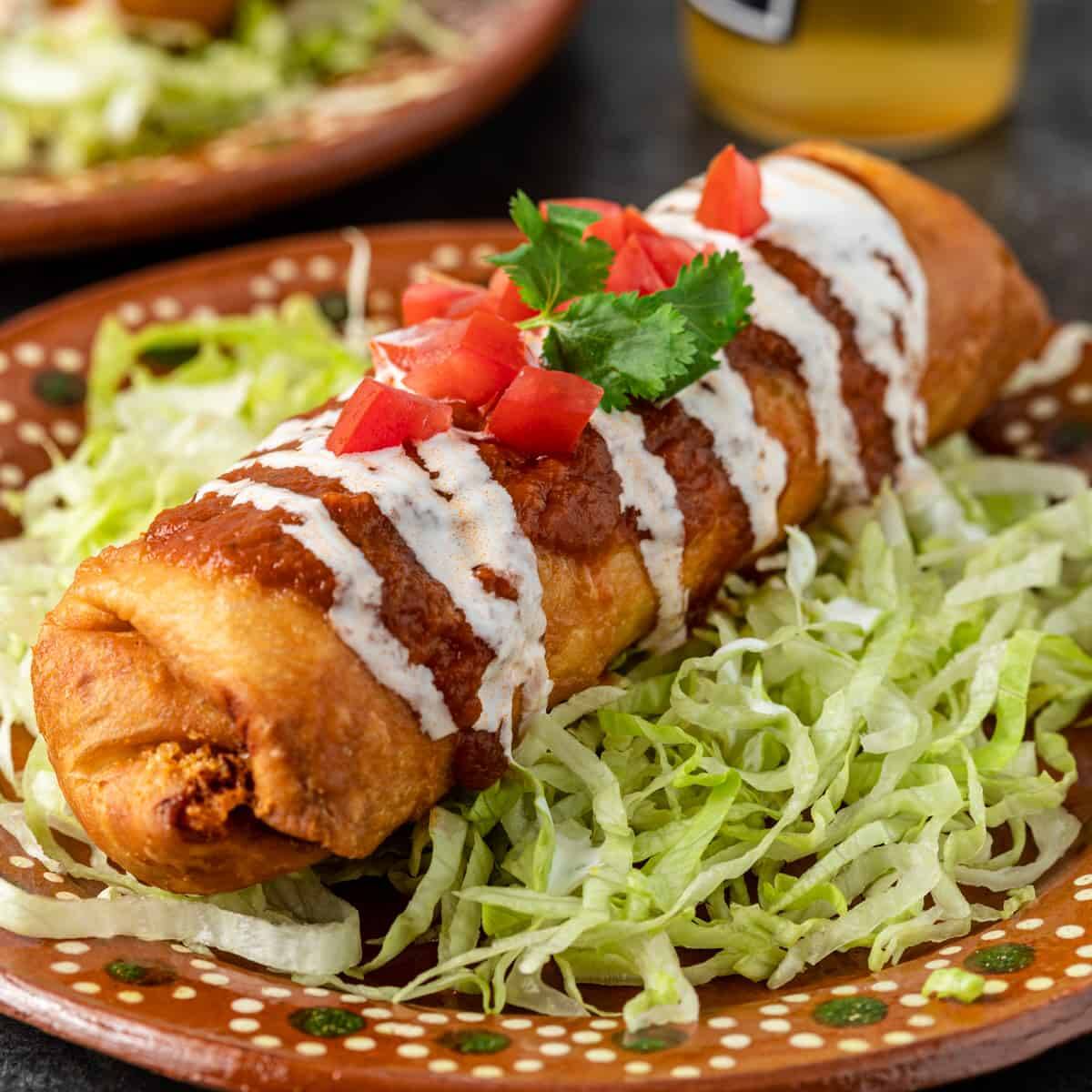Chimichanga Sencilla