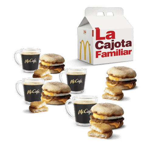 Cajota Familiar Clásica Desayuno para cuatro