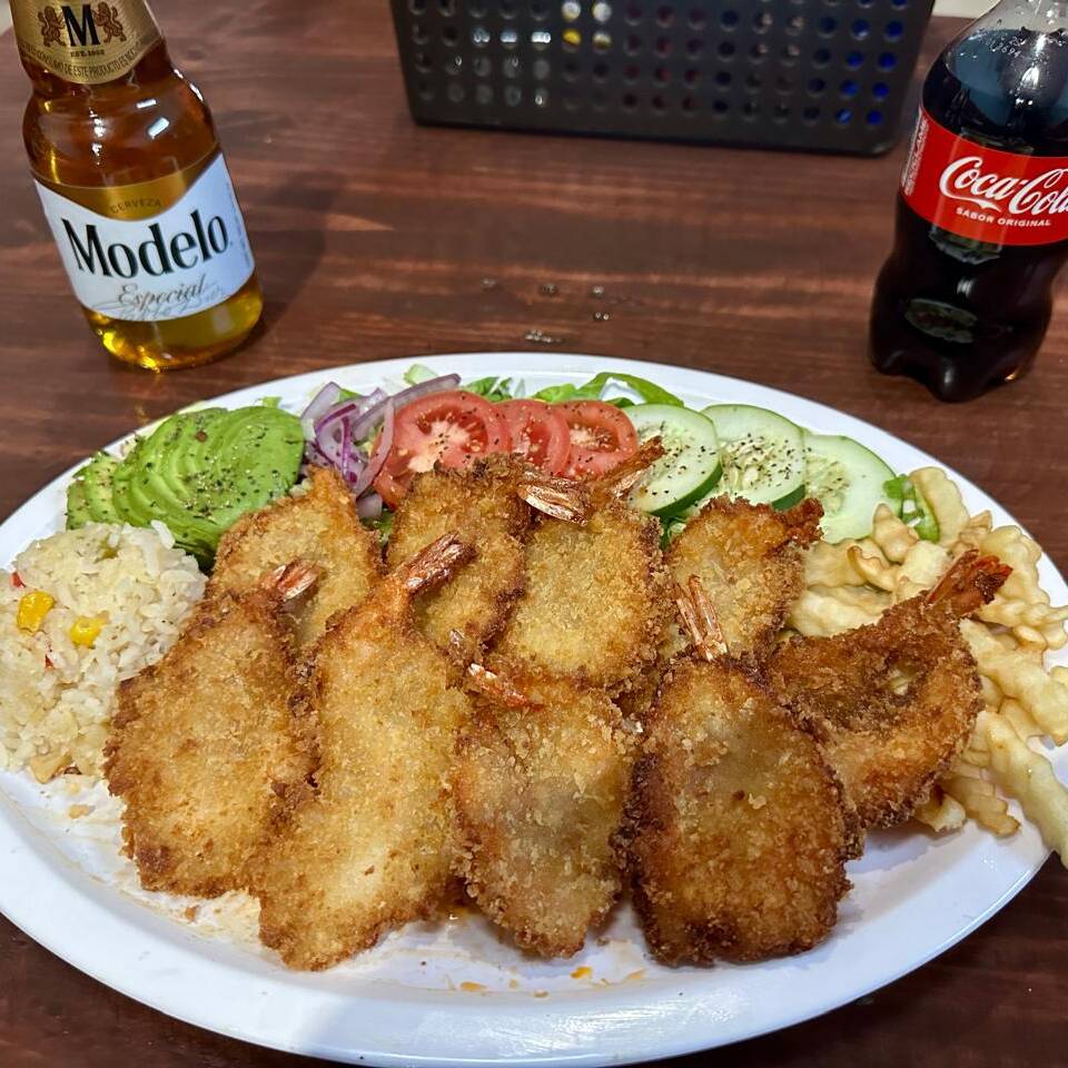 Camarones Empanizados