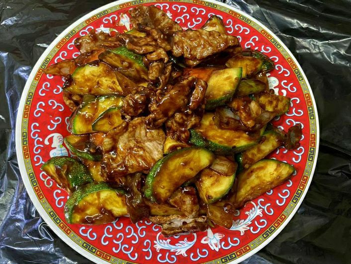 Calabaza con Puerco