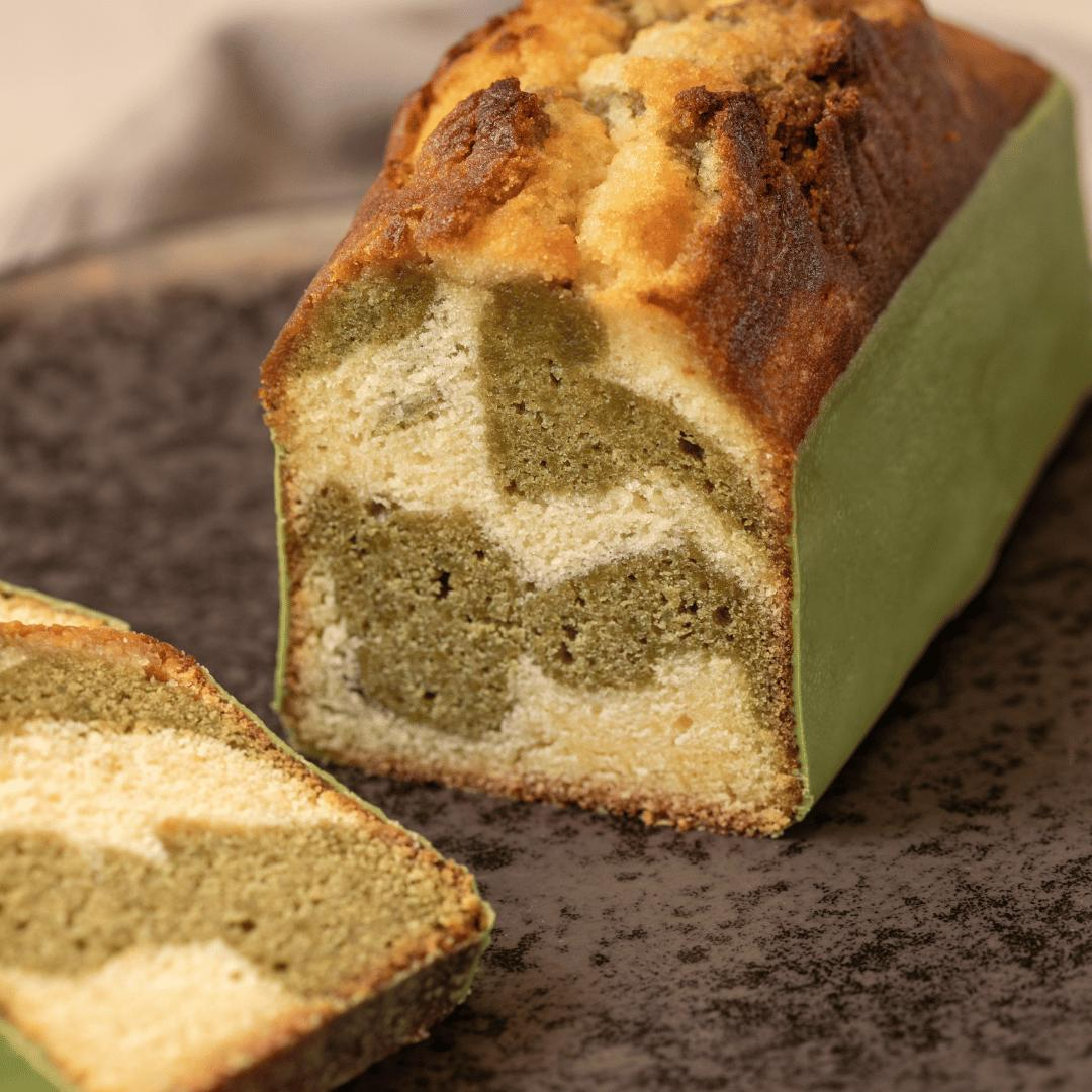 Panqué De Té Matcha Y Vainilla