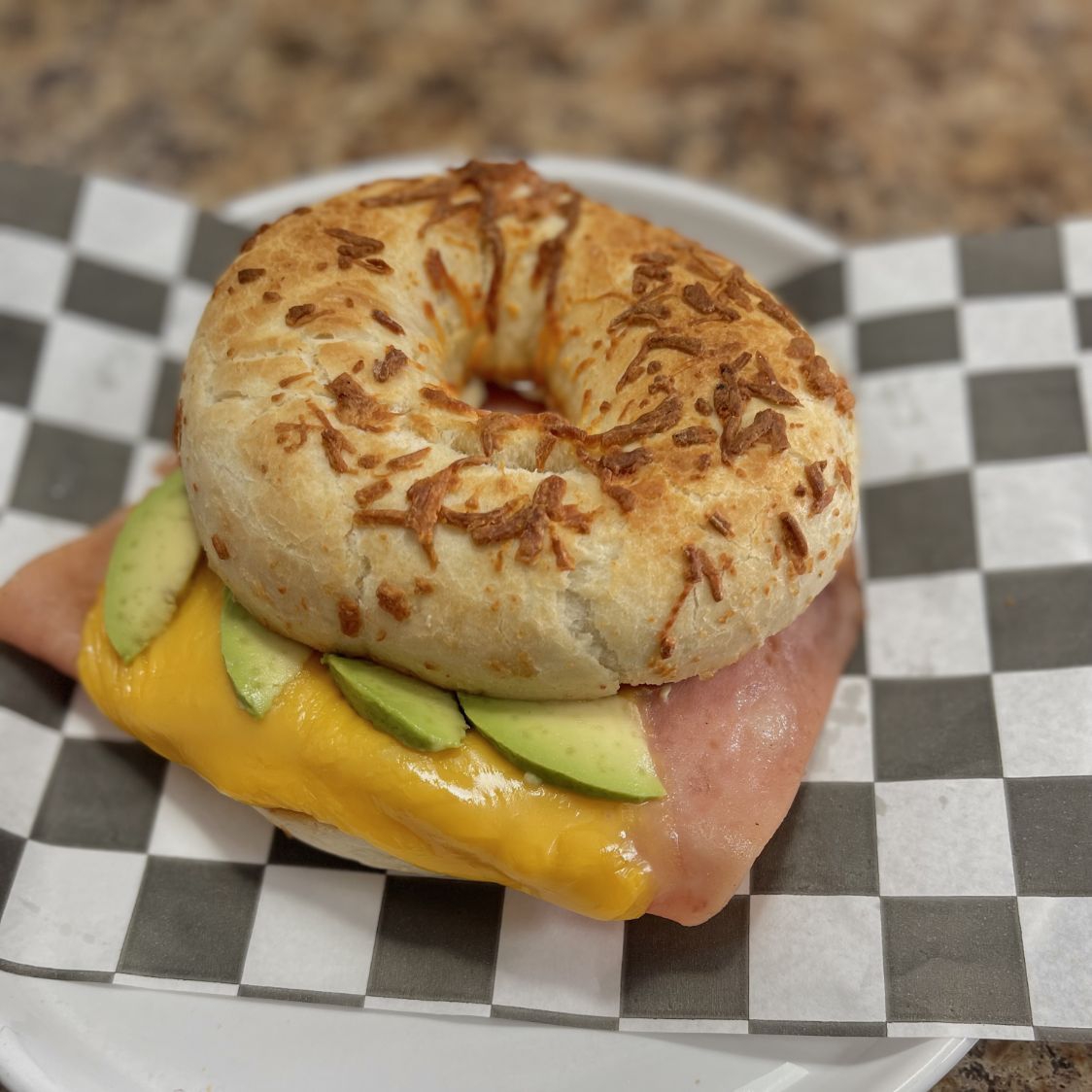 Bagel Jamón
