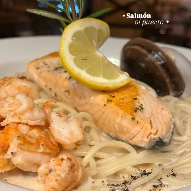 Salmón o Puerto