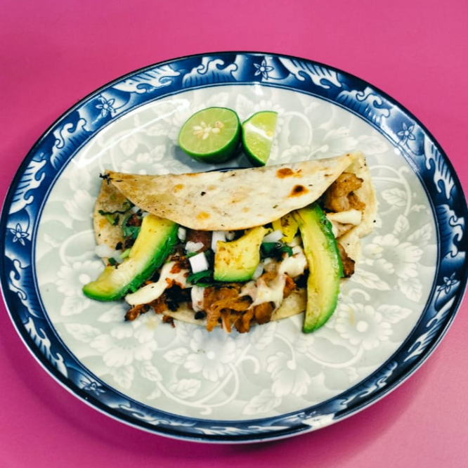 Taco de Harina de Bistec